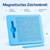 Magnetische Zeichentafel für Kinder mit Stahlkugeln & Magnetstift – Lernspielzeug zum Schreiben, Malen und Üben
