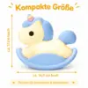 nachtlicht-einhorn-kompakte-groesse Einhorn Nachtlicht Blau – Schaukel-Nachtlampe für Kinder, dimmbar mit Touch-Steuerung, wiederaufladbar
