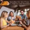 2-teiliges Pizza-Schneideset mit Pizzaschere & Pizzaschneider