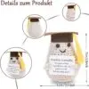 Positive Kartoffel mit Abschlussmütze – kleines Motivationsgeschenk für Schüler, Abiturienten & Studenten