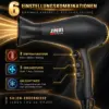 Professional Haartrockner – Leistungsstark, Ionen-Technologie & Profi-Design
