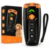 Ultraschall Hundetrainer mit LED-Licht – 4 Modi, USB-C, 1000 mAh, wiederaufladbar