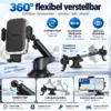Wefunix 15W Wireless Auto Handyhalterung mit Schnellladefunktion