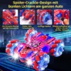RC Stuntauto mit Gestensteuerung & 2,4-GHz-Fernbedienung – 360° Drift, LED-Lichter, USB-C, Rot/Blau