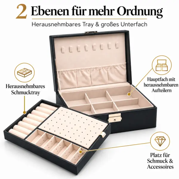 Schmuckbox mit Schlüssel Schmuckbox