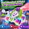 RC Stunt Auto mit LED, Sprühnebel & 360° Action – ferngesteuertes Spielzeugauto