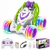 RC Stunt Auto mit LED, Sprühnebel & 360° Action – ferngesteuertes Spielzeugauto
