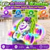 RC Stunt Auto mit LED, Sprühnebel & 360° Action – ferngesteuertes Spielzeugauto