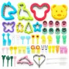 54-teiliges Sandwich Cutter Set für Kinder – Ausstechformen, Tierpicker & Bento-Zubehör für kreative Brotdosen
