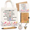 geschenkset-fuer-frauen-tasche-notizbuch-stift-anhaenger-hauptbild Geschenkset für Frauen – Tasche, Notizbuch, Glücksstift, 2 Anhänger & Grußkarte