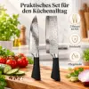 2-teiliges Küchenmesserset aus Edelstahl – scharf, rostfrei & vielseitig