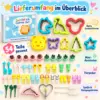 54-teiliges Ausstechformenset für Kinder – Tierpicker & Bento-Zubehör für kreative Brotdosen