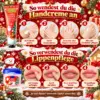 Weihnachtliches Handpflege Set 8-teilig – 4 Handcremes & 4 Lippenpflege im Geschenkset
