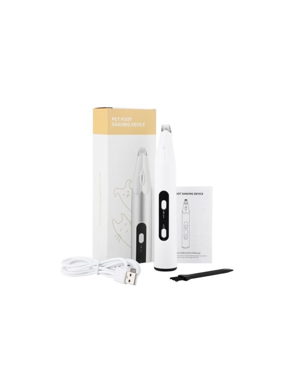 Tierhaarschneider für Katzen & kleine Hunde – Präzisionstrimmer für Pfoten, Gesicht & empfindliche Bereiche – USB wiederaufladbar, leise & kompakt