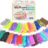 176de36f8f7afe5994b6f7301ac709cc.jpg Loom Bands Set 12750-teilig, 26 Farben, inklusive 500 Clips & 6 Häkelnadeln – Kreativset für Armbänder, Ringe und DIY Schmuck