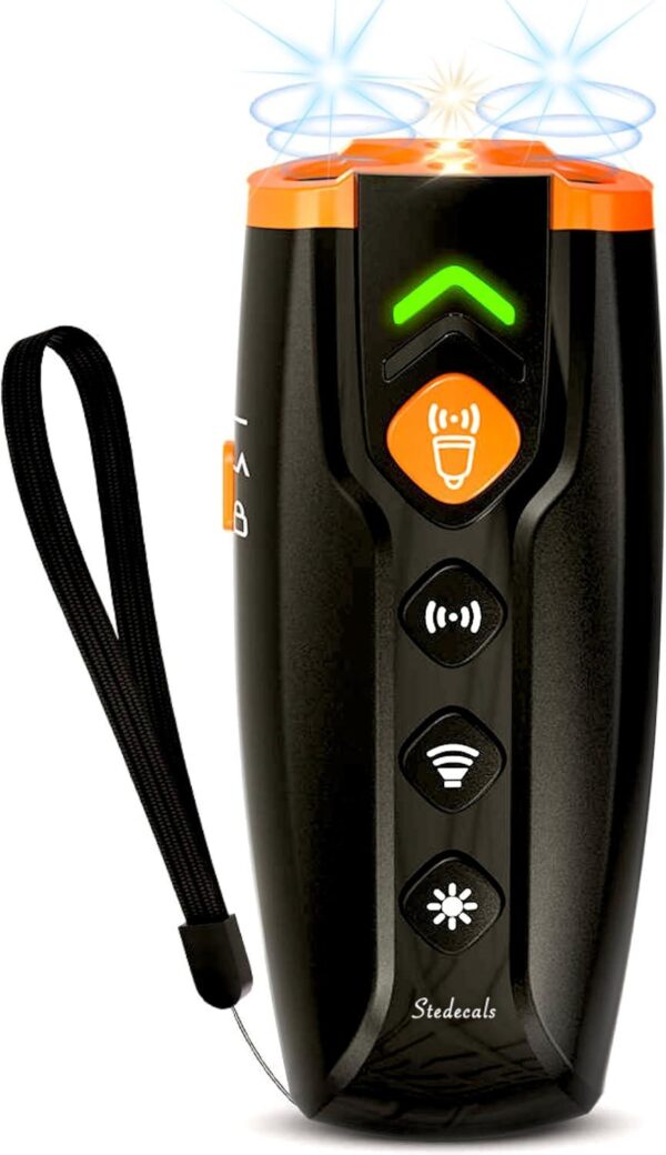 1926d936fdef87efedab553833f13c9e.jpg Ultraschall Hunde Trainer & Abwehrgerät – Hundeerziehung, Bellstopp, LED, USB wiederaufladbar, für alle Hunderassen