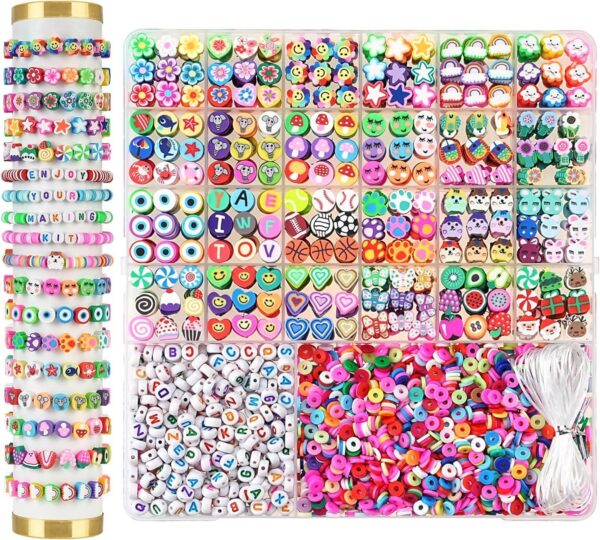1cc0593f5fafaab027d8bb14f76d902f.jpg Perlen Set 2300 Stück – Bastelset für Kinder Mädchen 6–12 Jahre – Armbänder & Schmuck selber machen – Kreatives Geschenk mit Aufbewahrungsbox