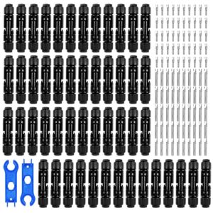 3db952f334454ab3c7f56b74276ce1a7.jpg MC4 Solarstecker Set 50 Paar (100 Stück) inkl. Werkzeug – IP67 wasserdicht | PV Stecker für Solarkabel