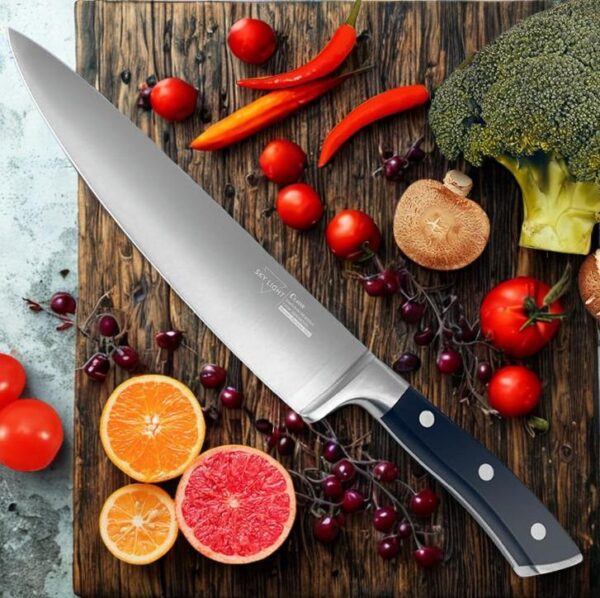 Sky Light Küchenmesser aus 5Cr15MoV Edelstahl – scharfe 15 cm Klinge, ergonomischer Griff, universell für Fleisch, Obst und Gemüse