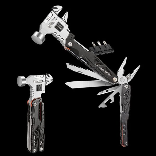 Multitool mit Hammer, Zange & Schraubendreher