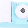 Kinder Sofortbildkamera mit Thermodruck – 1080P Kamera für Kinder mit 2,4 Zoll Bildschirm, 48 MP, Selfie-Funktion, Video, Thermopapier und Halsband