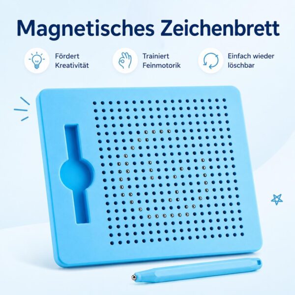 50b58461845bb7e77d977568c76c65fa.jpg Magnetische Zeichentafel für Kinder mit Stahlk