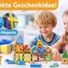 5c0103281b7d5e7deaf44eeb3522e946.jpg Magnetbausteine Dinosaurier Set – 54 Teile (42 Magnetblöcke + 12 Dino-Figuren) – Magnetisches Konstruktionsspielzeug für Kinder ab 3 Jahren