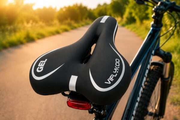 5f04432f4a7de831d1f5064650a5b819.jpg Komfort Fahrradsattel Gel mit Aussparung – ergonomischer Fahrradsitz inkl. Regenschutz, Werkzeug & Anleitung
