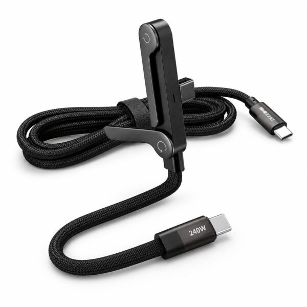 240W USB-C Schnellladekabel mit integriertem H