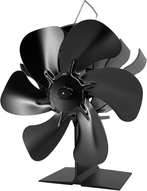 66b56faf8ec3ab718ee2c6e11eed787d.jpg Holzofen Ventilator mit 6 Flügeln – stromlos, leise & energiesparend – automatische Wärmeverteilung für Kamin & Ofen