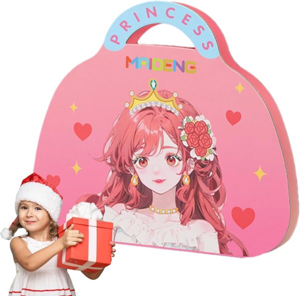 7132xL-cisL._AC_SL1500_ Prinzessinnen Make-Up Spielset für Kinder – Kreatives Schmink- & Bastelset mit Glitzer, Stickern & Diamanten (ab 3 Jahren)