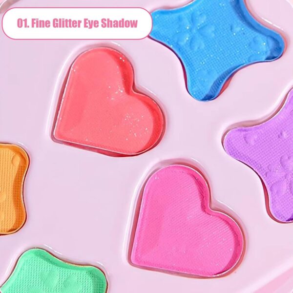 71O8sKzdziL._AC_SL1500_ Prinzessinnen Make-Up Spielset für Kinder – Kreatives Schmink- & Bastelset mit Glitzer, Stickern & Diamanten (ab 3 Jahren)