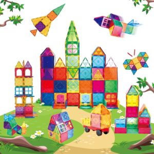 72002012b2fbe56630446a3e546caf2d.jpg Magnetische Bausteine Kinder 50 Teile – Magnetspielzeug ab 3 Jahren, Konstruktionsspielzeug mit starken Magneten, Lernspielzeug für Mädchen & Jungen