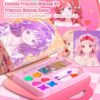 81495cOJTrL._AC_SL1500_ Prinzessinnen Make-Up Spielset für Kinder – Kreatives Schmink- & Bastelset mit Glitzer, Stickern & Diamanten (ab 3 Jahren)
