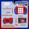 QUICK PUSH Spielkonsole für Kinder – Reaktionsspiel mit Licht, Sound & 5 Spielmodi