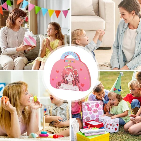 81qwJKhQBgL._AC_SL1500_ Prinzessinnen Make-Up Spielset für Kinder – Kreatives Schmink- & Bastelset mit Glitzer, Stickern & Diamanten (ab 3 Jahren)
