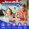 QUICK PUSH Spielkonsole für Kinder – Reaktionsspiel mit Licht, Sound & 5 Spielmodi