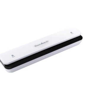 Vakuumierer für Lebensmittel, kompakter Vacuum Sealer mit Schweißfunktion, ca. 65 kPa, für Fleisch, Gemüse, Obst und trockene Lebensmittel