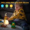 LED Katzenlampe Nachtlicht – süße Kinderlampe mit warmweißem Licht & Farbwechsel