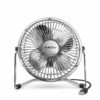 8ee810b83fe0dec74d20b40f6dbf7411-1.jpg AirArtDeco 6" USB Metall-Schreibtischventilator Chrome – leiser Mini-Ventilator aus Metall, 360° neigbar, 2,5W, kompakt für Büro oder zu Hause