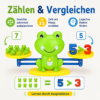 Frosch-Lernwaage – spielerisch Zahlen, Mengen & Rechnen entdecken
