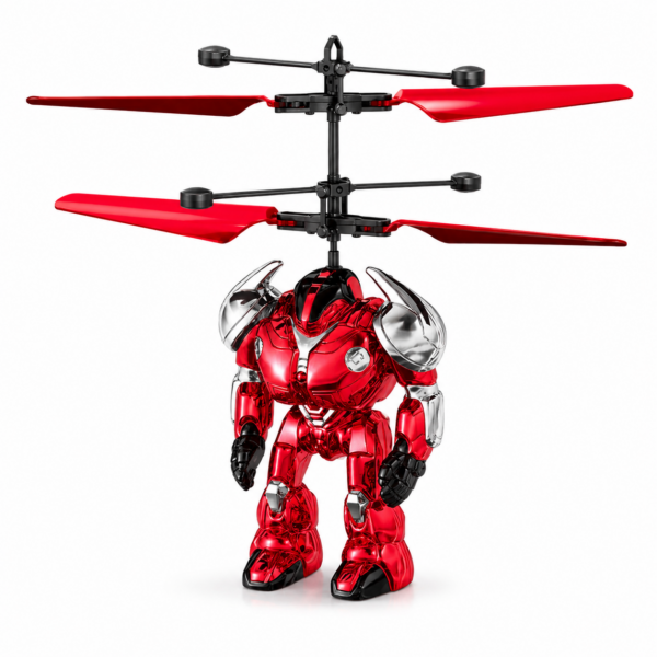 ChatGPT Image 18. Aug. 2026, 14_23_27 (1) Fliegender Roboter mit Sensorsteuerung – rot -Interaktives Flugspielzeug für Kinder