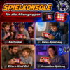 QUICK PUSH Spielkonsole für Kinder – Reaktionsspiel mit Licht, Sound & 5 Spielmodi