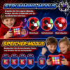 QUICK PUSH Spielkonsole für Kinder – Reaktionsspiel mit Licht, Sound & 5 Spielmodi