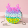 Pop-it Kindertasche im Rentier-Design