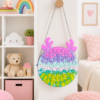 Pop-it Kindertasche im Rentier-Design