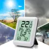 Digitales Thermometer & Hygrometer mit großem Display – Raumtemperatur & Luftfeuchtigkeit präzise messen