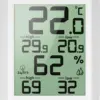 Digitales Thermometer & Hygrometer mit großem Display – Raumtemperatur & Luftfeuchtigkeit präzise messen