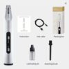 Tierhaarschneider für Katzen & kleine Hunde – Präzisionstrimmer für Pfoten, Gesicht & empfindliche Bereiche – USB wiederaufladbar, leise & kompakt