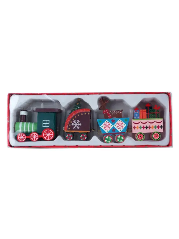 Weihnachtsdeko Holzzug Weihnachten Zug Deko